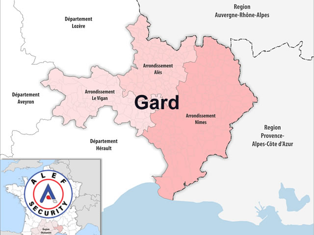 Entreprise de sécurité Gard (30)